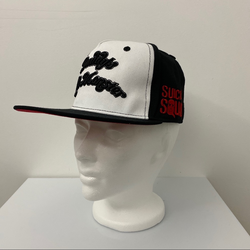 Daddy’s Little Monster SnapBack truckers baseball style hat. Official embroidery